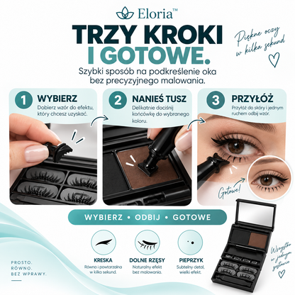Eloria™ – zestaw do szybkiego makijażu oczu